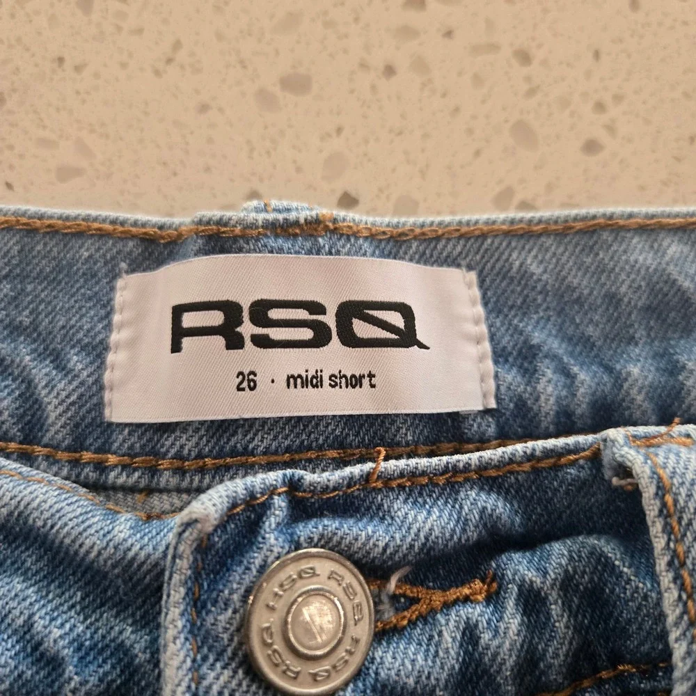 RSQ Light Blue Denim Jean Shorts
